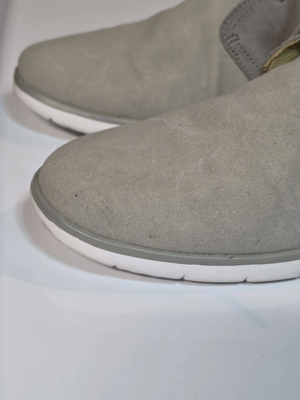 UGG Freaman Canvas Chukka Boots in Gray